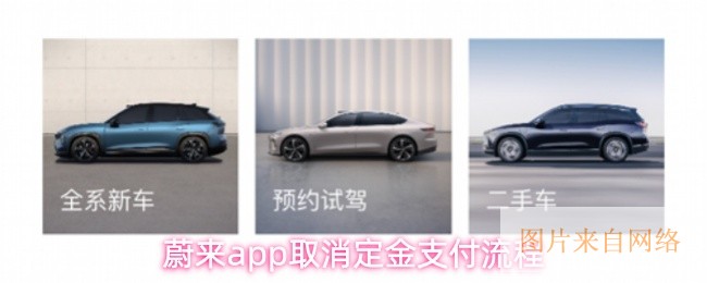 蔚来app取消定金支付流程